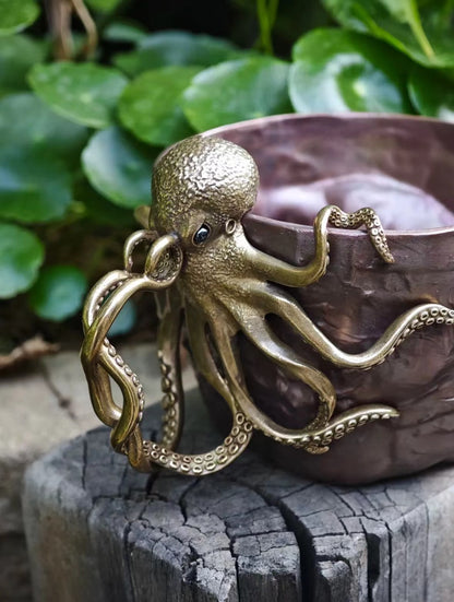 Crafted Octopus Design🐙Copper Mug