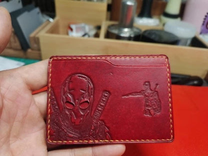 Handmade Genuine Leather Hero ID Wallet™ for Christmas Gifts